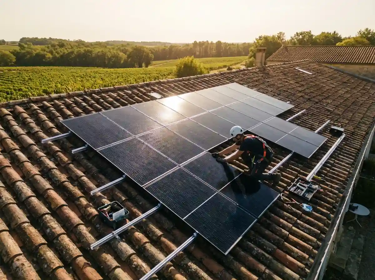 Installation de Panneaux Solaires Villandraut