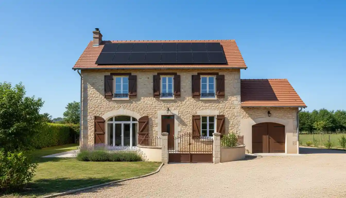 Installation de Panneaux Solaires à Villandraut, Campet