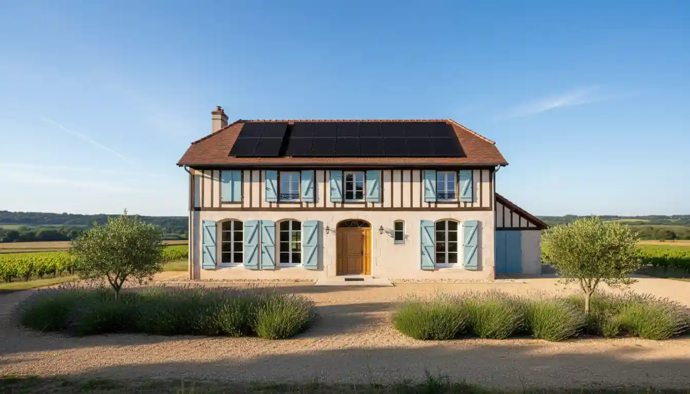 Installation de Panneaux Solaires à Villandraut, Le Bourg