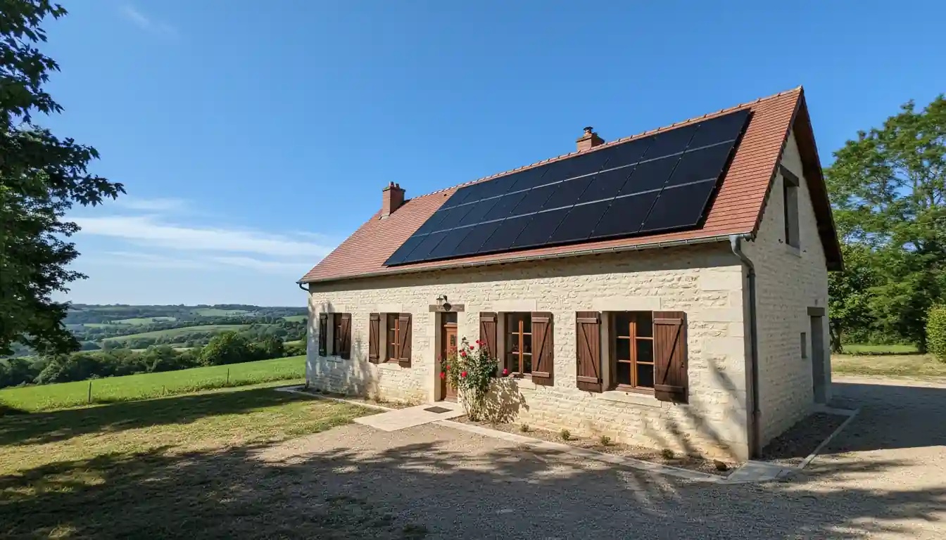 Installation de Panneaux Solaires à Villandraut, Lescarret